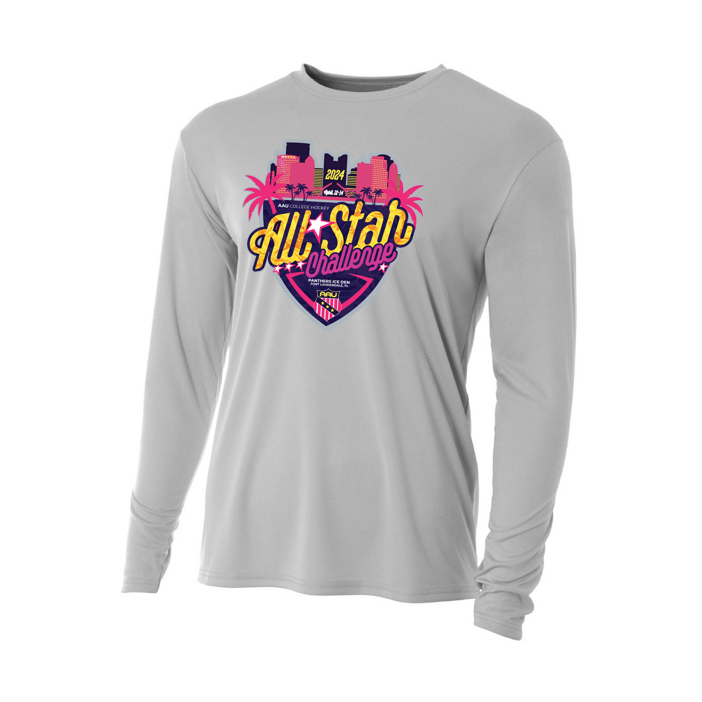 AAU College Hockey All Star Dri-Fit Long Sleeve Tee