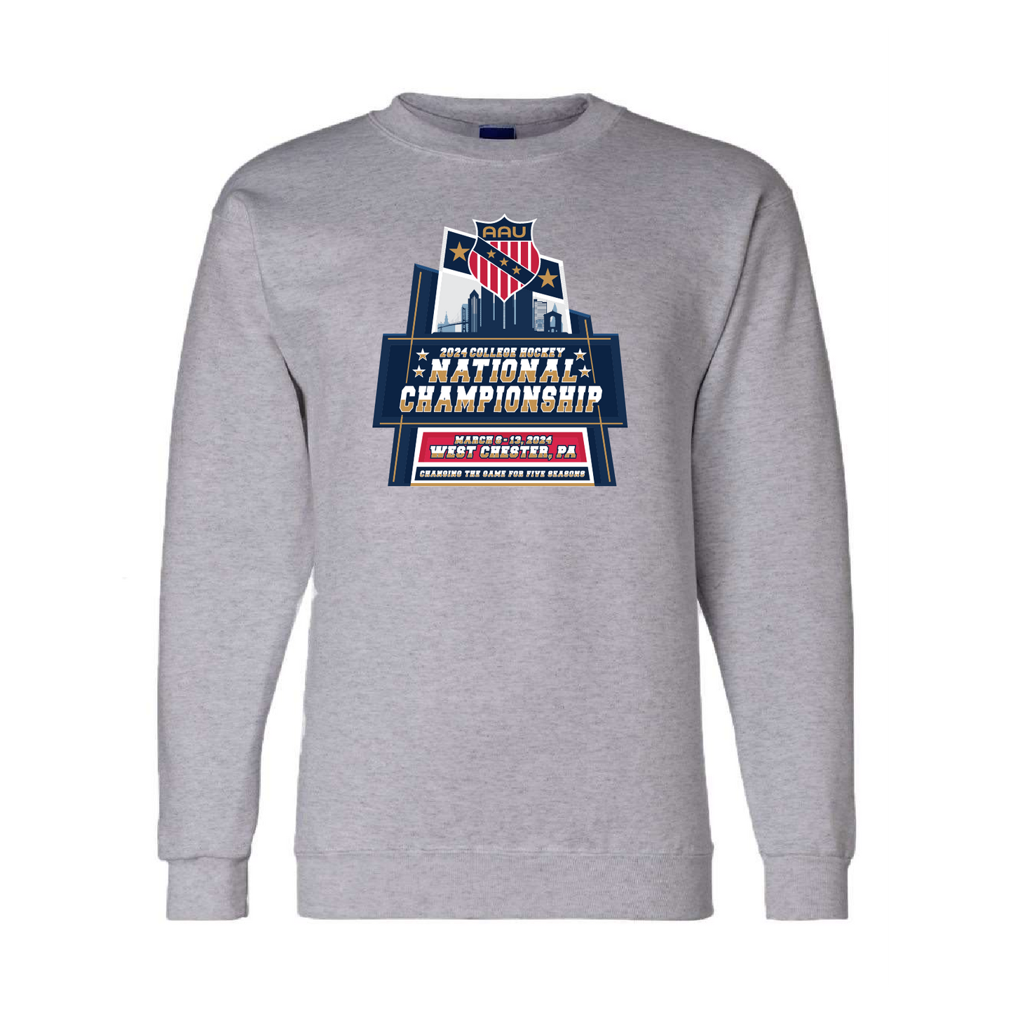 AAU College Hockey Nationals Champion Powerblend Crewneck Sweatshirt