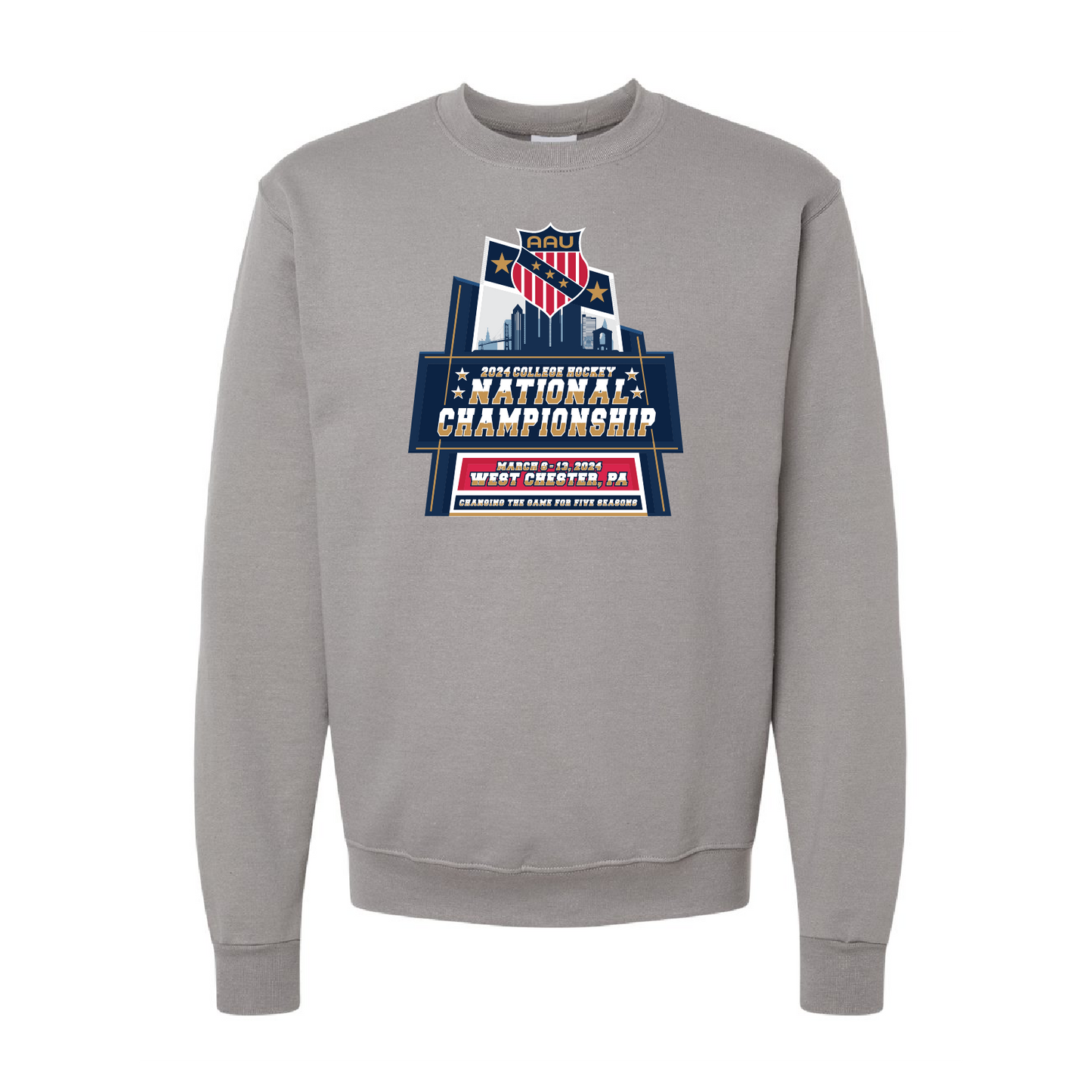 AAU College Hockey Nationals Champion Powerblend Crewneck Sweatshirt