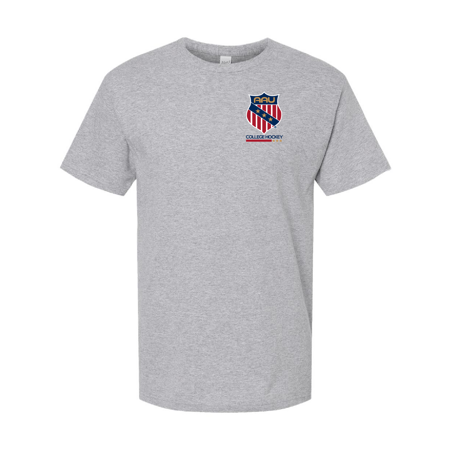 AAU College Hockey M&O Gold Soft Touch T-Shirt